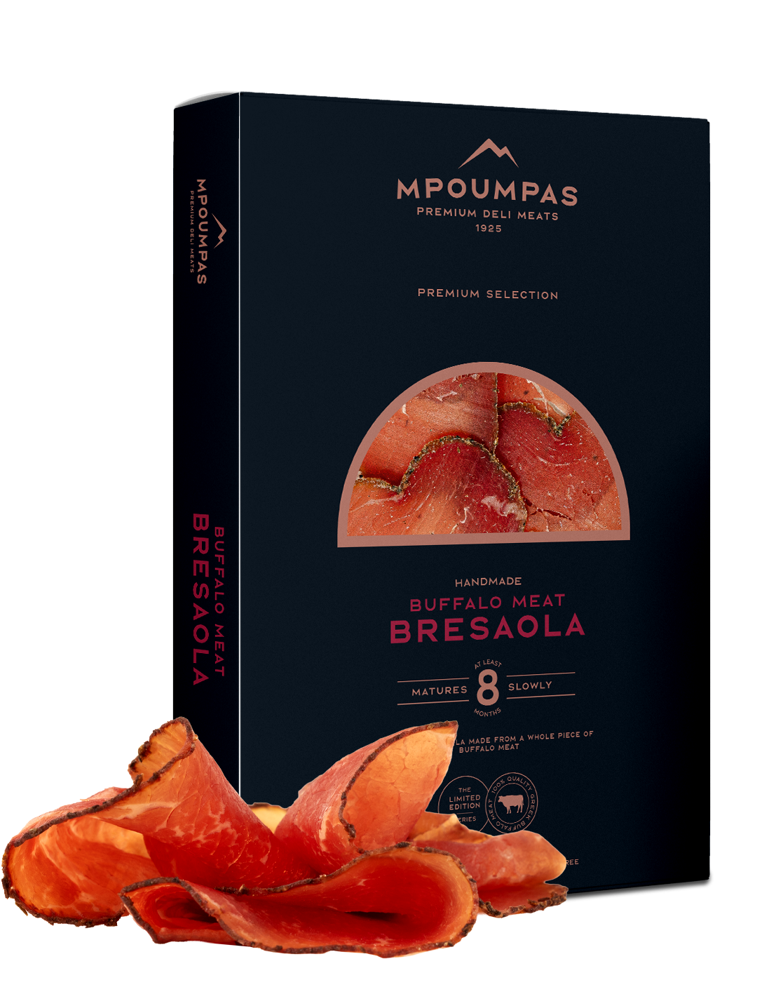 Buffalo Meat Bresaola of 8 month Maturation
