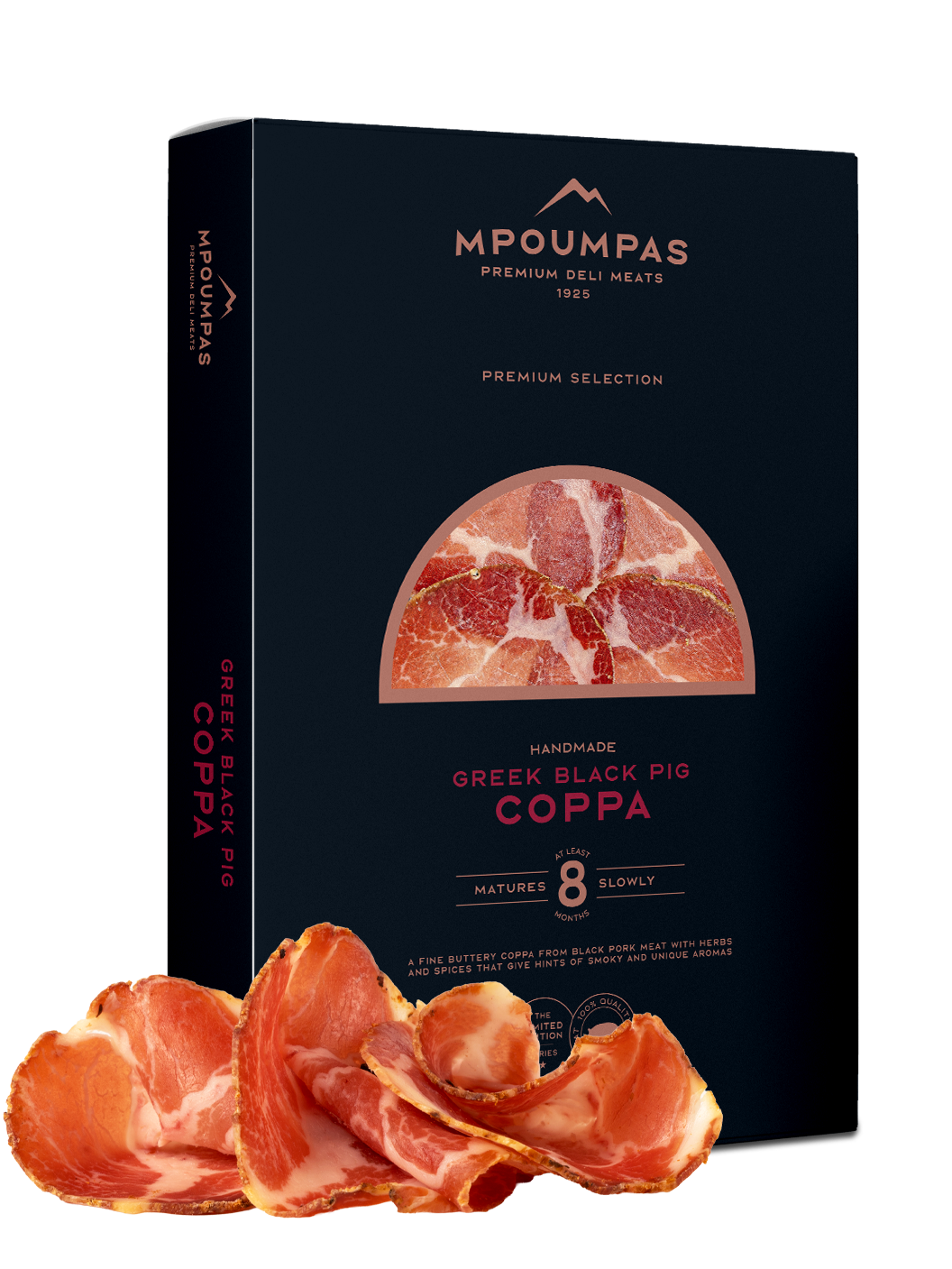 Greek Black Pig Coppa Salami
