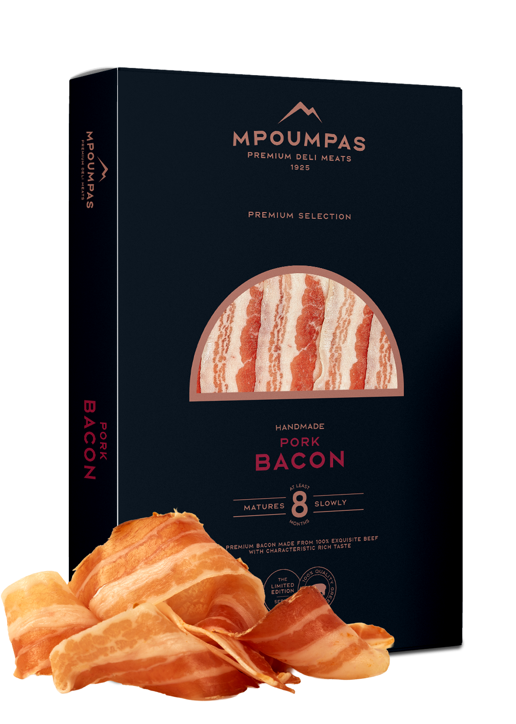 Pork Bacon of 8 month Maturation