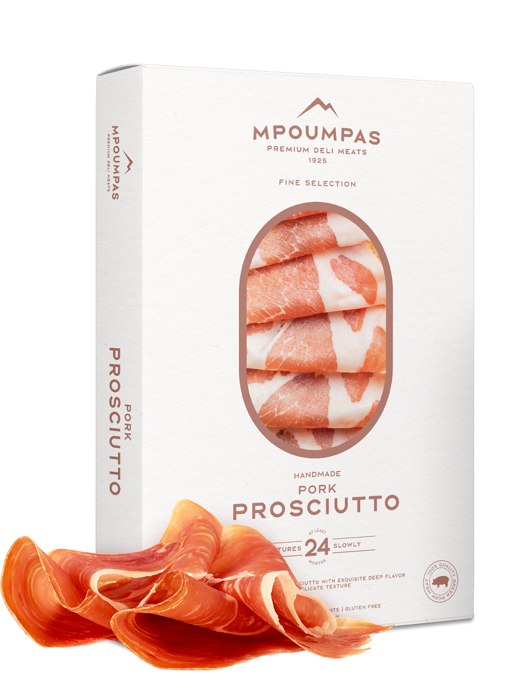 Prosciutto of 24 month Maturation